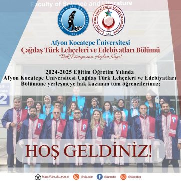 HOŞ GELDİNİZ